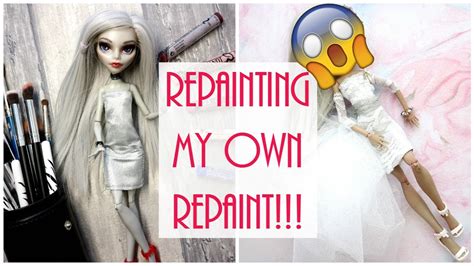 My Doll Challenge Repainting My Own Doll Repaint Have I Become A