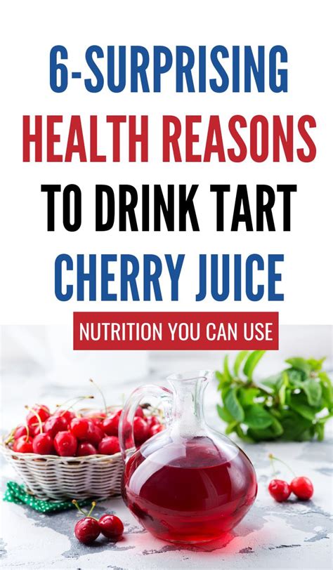 6 Proven Health Benefits Of Tart Cherry Juice Tart Cherry Juice Tart