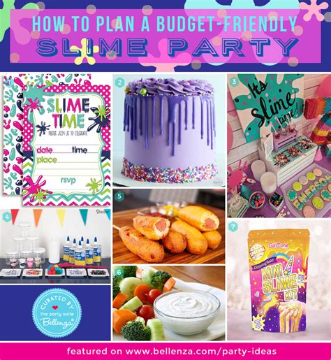 How to Plan a Budget-friendly Slime Party with DIY-friendly Details
