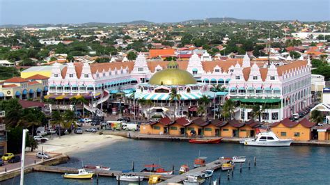Central Downtown Oranjestad Aruba As Viewed From The Deck Flickr