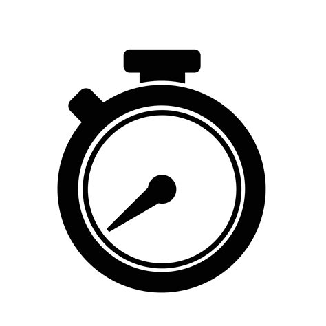 Sign Of Stopwatch Icon 573129 Vector Art At Vecteezy