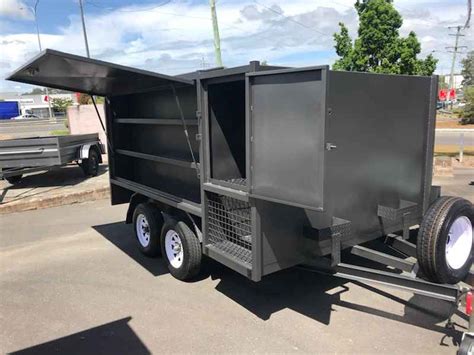 I would load my walk behind mower into the truck bed using two boards. Full Custom Trailers Built To Your Specifications ...