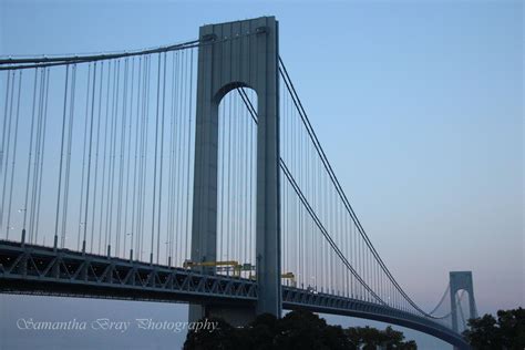 The Verrazano Bridge In Staten Island Ny George Washington Bridge