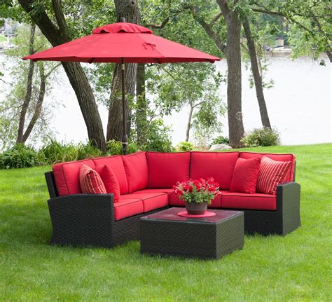 3 piece outdoor patio corner rattan sofa set. Metro 3 Piece Sectional | 3 piece sectional, Patio trends ...