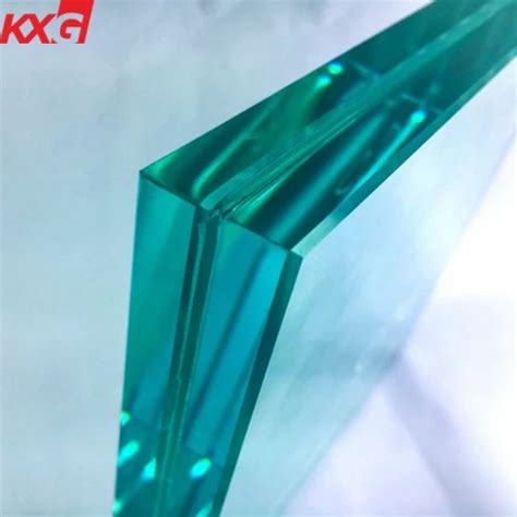 china low iron tempered laminated glass factory 21 52mm ultra clear laminated glass