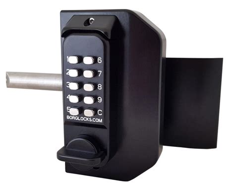 Bl3080 Mini Gate Lock With Knob Keypad Inside Pushpull Pad