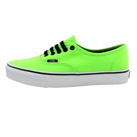 Vans Authentic Skate Shoe Lime Green Journeys Shoes