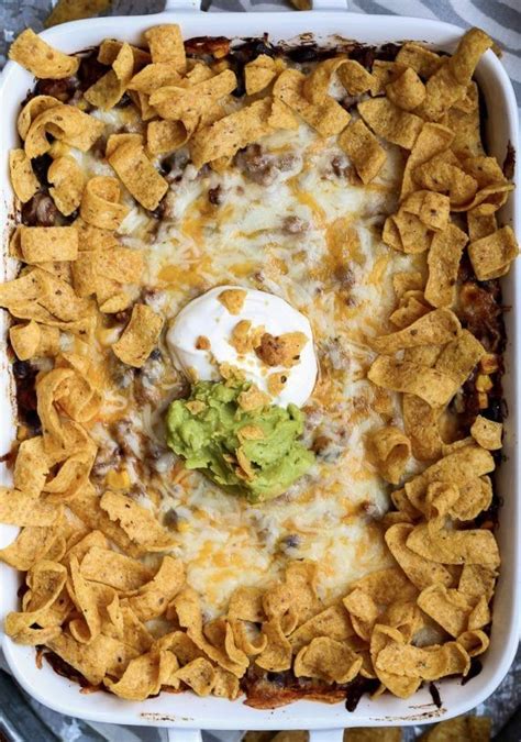 Frito Pie Casserole Cookies And Cups Food Frito Pie Recipes