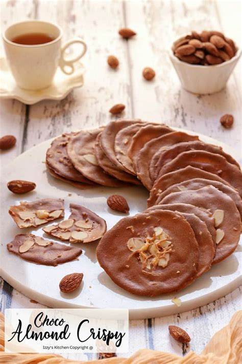 Resep Choco Almond Crispy Tipis Renyahnya Ngga Pernah Bikin Bosan