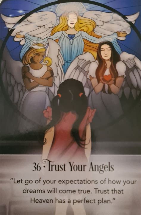 Trust Your Angels Let Go Of Expectations Of How Your Dreams Will Come