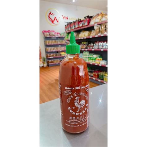 Huy Fong Sriracha Hot Chili Sauce 793g 28oz Tương Ớt Huy Fong Sriracha Nhập Khẩu Mỹ Tuong Ot