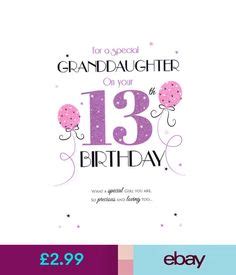 May the coming year be as phenomenal as you are. Happy 13th Birthday Granddaughter - You are now a TEENAGER ...