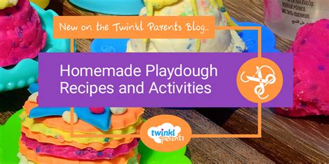 Homemade Playdough Recipes And Activities Twinkl