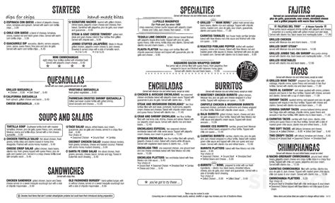 Jose Pepper's Mexican Restaurant menus in Lee's Summit, Missouri