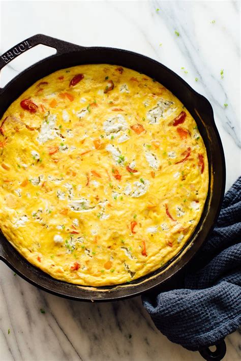 How To Make Frittatas Stovetop Or Baked Cookie And Kate Recipe