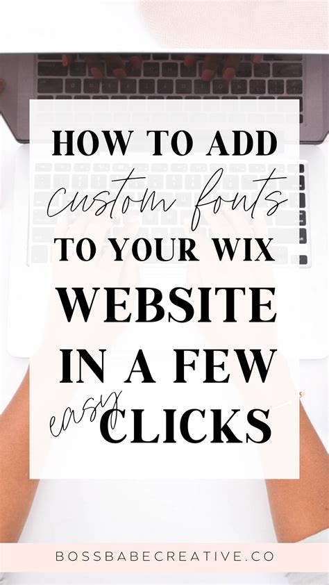 How To Easily Add Custom Fonts To Wix In Just A Few Clicks