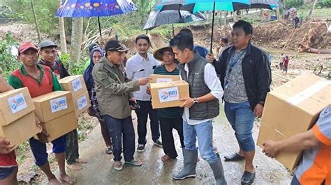 Bri Peduli Salurkan Bantuan Tanggap Bencana Untuk Korban Banjir Di