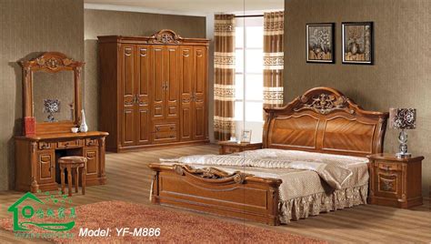 china bedroom furniture  wood bed  home furniture