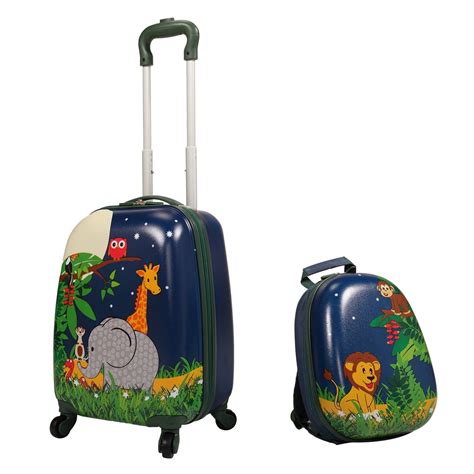 Luggage And Travel Gear 12 And 16 Kids Carry On Luggage Set Goplus 2pc Kids