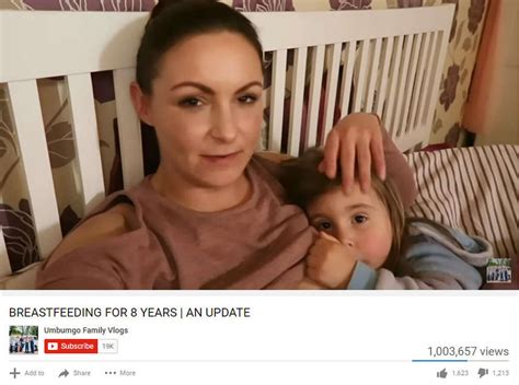 Youtuber Mother Under Fire For Posting Video Of Herself Breastfeeding Her Year Old Daughter