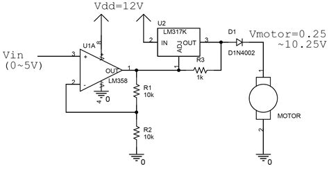 Simply said it is a power supply that can adjust the output voltage or current. Speed controller schematic LM317 + LM358 | Electrónica