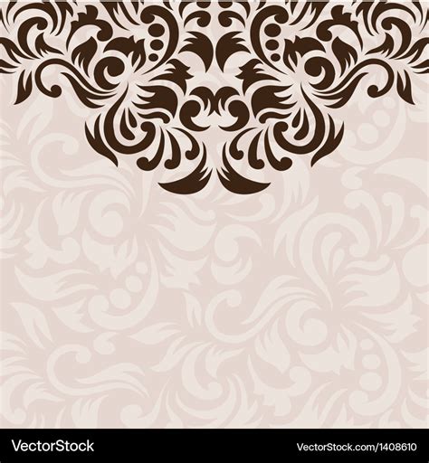 Ornament Background Royalty Free Vector Image Vectorstock