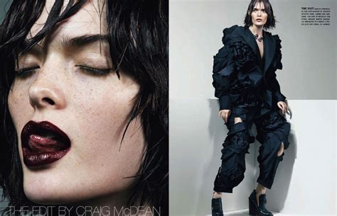 Sam Rollinson And Ashleigh Good By Craig Mcdean For Vogue