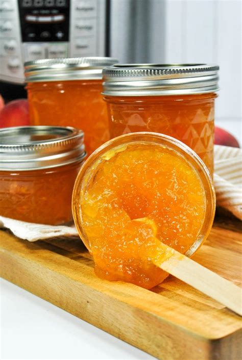 Peach Jam Peach Jam Jam Recipes Homemade Peach Jam Recipe