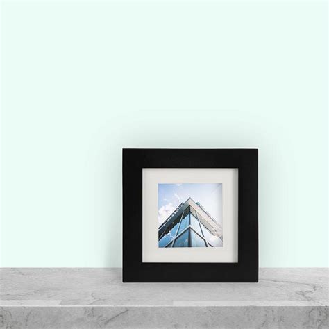 Your favorite photos in modern frames. Single, Black, 6x6 Photo Frame (4x4 Matted) - Tiny Mighty ...