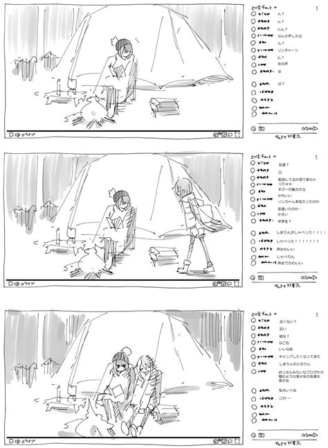 Shima Rin And Kagamihara Nadeshiko Yurucamp Drawn By Shiroshi Denpa