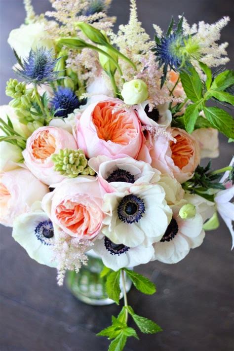 Decide on your overall wedding vision first. Beautiful Bridal: 10 Romantic Anemone Bouquets