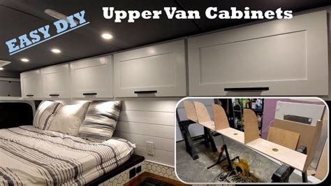 Sprinter Van Upper Cabinet Build Easy Diy In 2023 Upper Cabinets