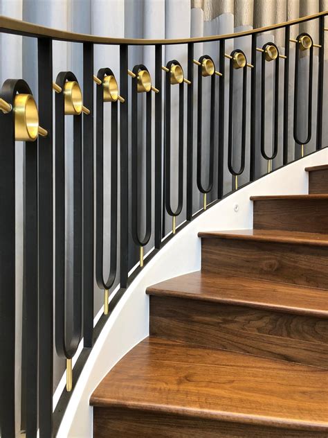 Hmh Architectural Metal And Glass Black Metal Railings For Home