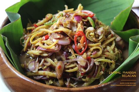 Sambal belacan mangga simple senang sedap. Sambal Mangga Belacan : Dari Dapur Nasya Sambal Belacan ...