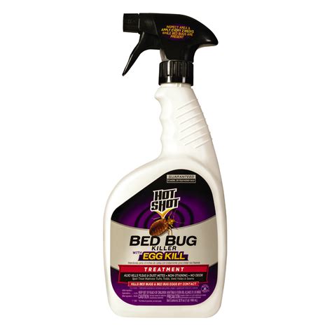 Hot Shot Bed Bug Killer With Egg Kill 32 Ounces Ready To