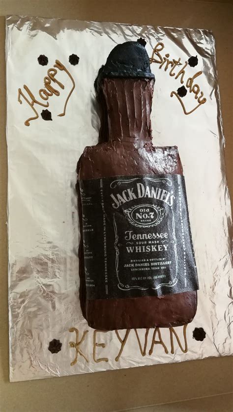 Here is a twist on a traditional pecan pie recipe from our man in miami, chef michael gilligan. Jack Daniel's bottle cake | Bottle cake, Jack daniels ...