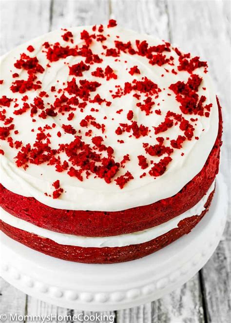 Eggless Red Velvet Cake Mommy S Home Cooking