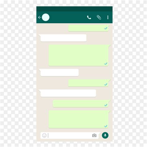 Whatsapp Empty Chat Template Vector Png Similar Png Images And Photos Finder