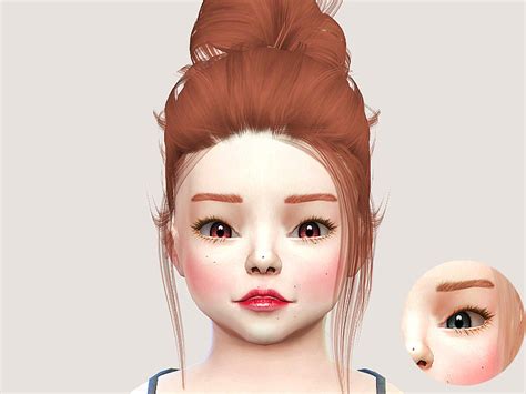 Sims 4 Toddler Makeup Cc