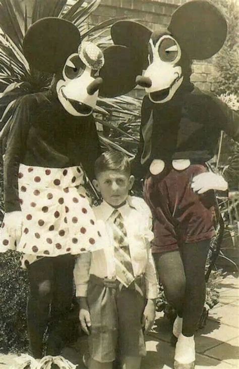 Mickey Mouse Disneyland 1950s Disneyland Vintage Fotos Espeluznantes