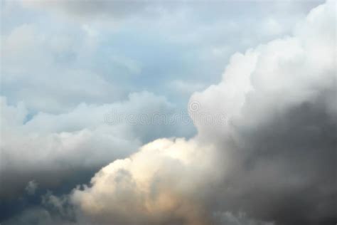 Thunderstorm Clouds Stock Image Image Of Overcast Natural 61748467