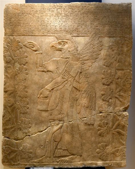 Relief From Palace Of Ashurnasirpal Ii At Nimrud Nationalmuseet Free