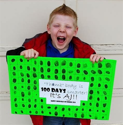 100 Days Of School Poster Board Ideas