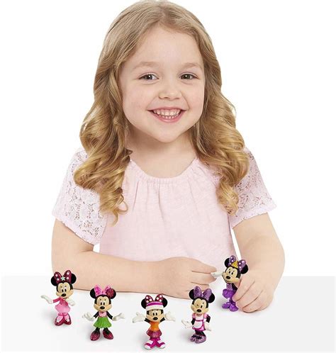 Minnie Mouse 5 Pack Collectible Figure Set Kids Toys N Ts