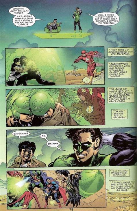 Martian Manhunter Vs Green Lanterns Of Earth Battles Comic Vine