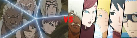 The Five Kage In Shippuden Vs The Five Kage In Boruto Who Do You Think