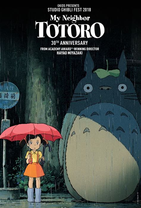 My Neighbor Totoro 30th Anniversary Anime Wall Art Studio Ghibli
