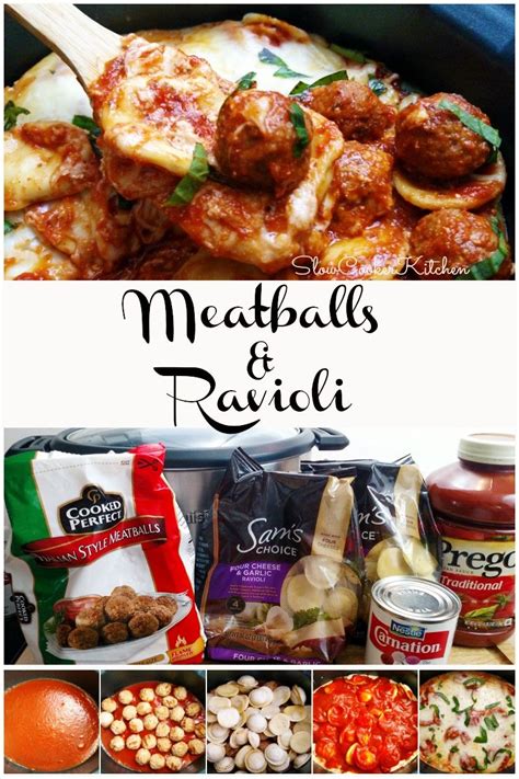 Maybe you would like to learn more about one of these? Crockpot Meatball Ravioli Casserole | Slow Cooker Kitchen ...
