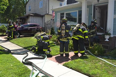 Photos Firefighters Tackle Oceanside House Fire Long Beach Ny Patch