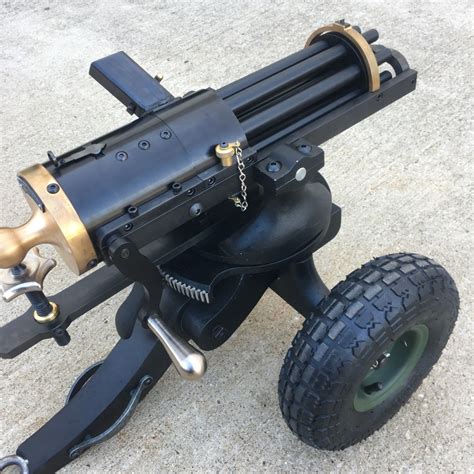 Tippmann Ordnance 9mm Gatling Gun Copper Custom Armament